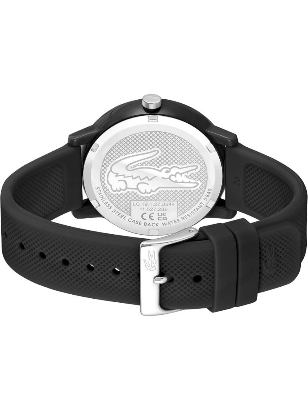Men's Black Case Quartz Premium Sporty Fashion Timepiece Dress Wrist Watches - Picture 3 of 6